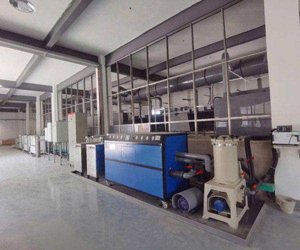 Manual production line for copper, black iron, titanium oxide, oxygen, and hardoxy